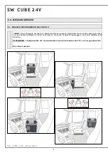 Preview for 10 page of Indel B SW CUBE 24V Instructions For Use Manual