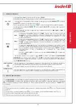 Preview for 21 page of Indel B SW CUBE 24V Instructions For Use Manual