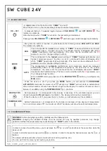 Preview for 40 page of Indel B SW CUBE 24V Instructions For Use Manual