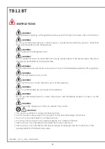 Preview for 14 page of Indel B TB 12 BT Instructions For Use Manual