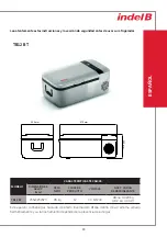 Предварительный просмотр 21 страницы Indel B TB 12 BT Instructions For Use Manual