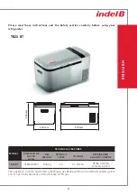 Preview for 13 page of Indel B TB 20 BT Instructions For Use Manual