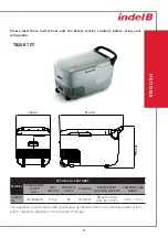 Preview for 3 page of Indel B TB 28 BT DT Instructions For Use Manual