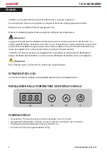 Preview for 8 page of Indel B TB 30 AM DRAWER Instructions For Use Manual