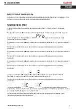 Preview for 9 page of Indel B TB 30 AM DRAWER Instructions For Use Manual