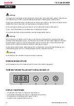 Preview for 42 page of Indel B TB 30 AM DRAWER Instructions For Use Manual