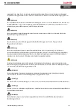 Preview for 49 page of Indel B TB 30 AM DRAWER Instructions For Use Manual