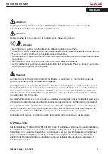 Preview for 67 page of Indel B TB 30 AM DRAWER Instructions For Use Manual