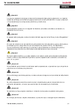 Preview for 83 page of Indel B TB 30 AM DRAWER Instructions For Use Manual