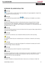 Preview for 133 page of Indel B TB 30 AM DRAWER Instructions For Use Manual