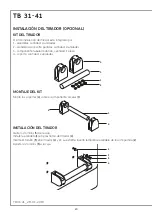 Preview for 22 page of Indel B TB 31 Instructions For Use Manual