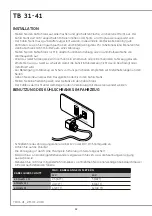 Preview for 34 page of Indel B TB 31 Instructions For Use Manual