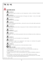 Preview for 38 page of Indel B TB 31 Instructions For Use Manual