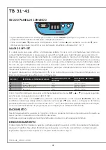 Preview for 44 page of Indel B TB 31 Instructions For Use Manual