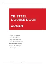 Indel B TB118 DD Steel Instructions For Use Manual preview