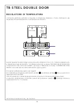 Preview for 12 page of Indel B TB118 DD Steel Instructions For Use Manual