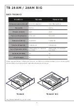 Preview for 6 page of Indel B TB28AM Instructions For Use Manual