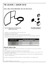 Preview for 10 page of Indel B TB28AM Instructions For Use Manual