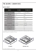 Preview for 14 page of Indel B TB28AM Instructions For Use Manual