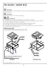 Preview for 24 page of Indel B TB28AM Instructions For Use Manual