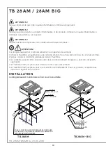 Preview for 32 page of Indel B TB28AM Instructions For Use Manual