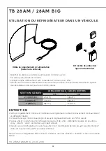 Preview for 34 page of Indel B TB28AM Instructions For Use Manual