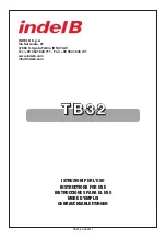 Предварительный просмотр 1 страницы Indel B TB32 Instructions For Use Manual