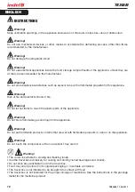 Предварительный просмотр 14 страницы Indel B TB34AM Instructions For Use Manual