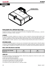 Предварительный просмотр 20 страницы Indel B TB34AM Instructions For Use Manual