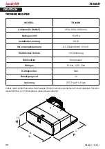 Предварительный просмотр 32 страницы Indel B TB34AM Instructions For Use Manual