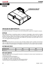 Предварительный просмотр 34 страницы Indel B TB34AM Instructions For Use Manual