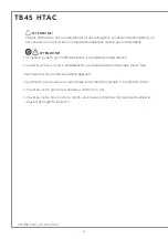 Preview for 6 page of Indel B TB45 Instructions For Use Manual