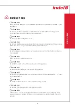 Preview for 13 page of Indel B TB45 Instructions For Use Manual