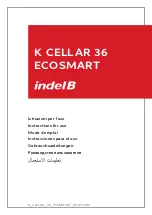 Indel B WINE K CELLAR 36 ECOSMART Instructions For Use Manual preview