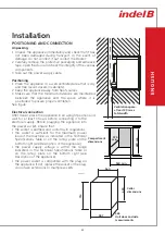 Preview for 23 page of Indel B WINE K CELLAR 36 ECOSMART Instructions For Use Manual