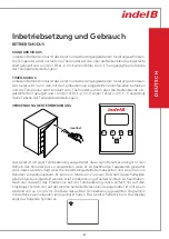 Preview for 69 page of Indel B WINE K CELLAR 36 ECOSMART Instructions For Use Manual