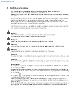 Preview for 3 page of Indel Marine 602421B000003 Installation And Operating Instructions Manual