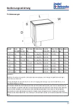 Предварительный просмотр 79 страницы Indel Webasto Marine BI29 Dual Installation And Usage Instructions