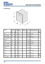 Preview for 186 page of Indel Webasto Marine DR105 Installation And Usage Instructions