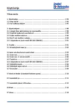 Preview for 191 page of Indel Webasto Marine DR105 Installation And Usage Instructions