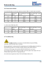 Preview for 239 page of Indel Webasto Marine DR105 Installation And Usage Instructions