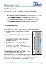 Предварительный просмотр 65 страницы Indel Webasto Marine FR115EL Installation And Usage Instructions