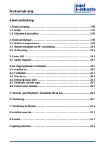 Предварительный просмотр 189 страницы Indel Webasto Marine FR115EL Installation And Usage Instructions