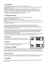 Preview for 3 page of Indel Webasto Marine Isotherm 3135FA2B00000 Operating Instructions Manual