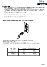 Preview for 15 page of Indel Webasto Marine Isotherm TB31 Instructions For Use Manual