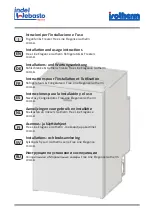 Indel Webasto Free Line Elegance Isotherm FR115 Installation And Usage Instructions preview