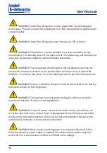 Preview for 46 page of Indel Webasto Free Line Elegance Isotherm FR115 Installation And Usage Instructions