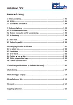 Preview for 189 page of Indel Webasto Free Line Elegance Isotherm FR115 Installation And Usage Instructions