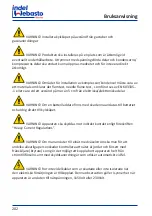 Preview for 202 page of Indel Webasto Free Line Elegance Isotherm FR115 Installation And Usage Instructions