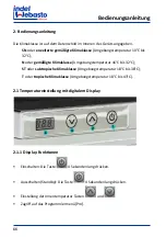 Предварительный просмотр 68 страницы Indel Webasto isotherm BI16 Installation And Usage Instructions